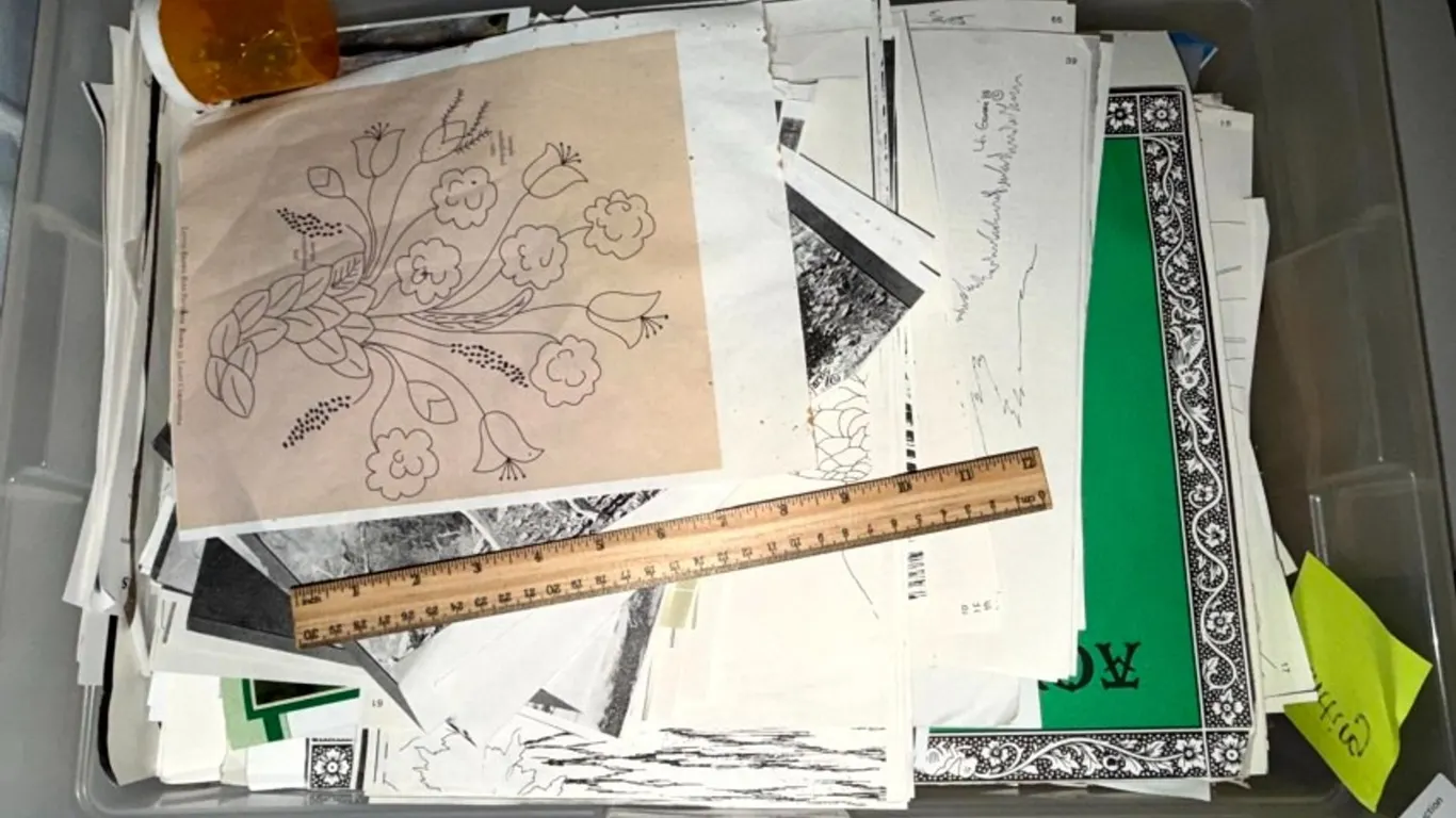 Assorted Watercolor Paper, Sketch Pads, Art Instruction Books, and Patterns