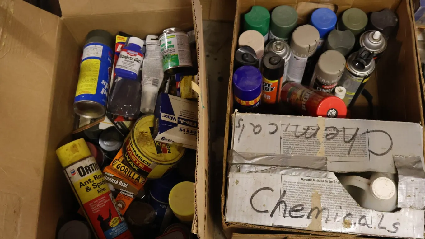 Johnson Paste Wax and Krylon Camouflage Spray Paint, and More