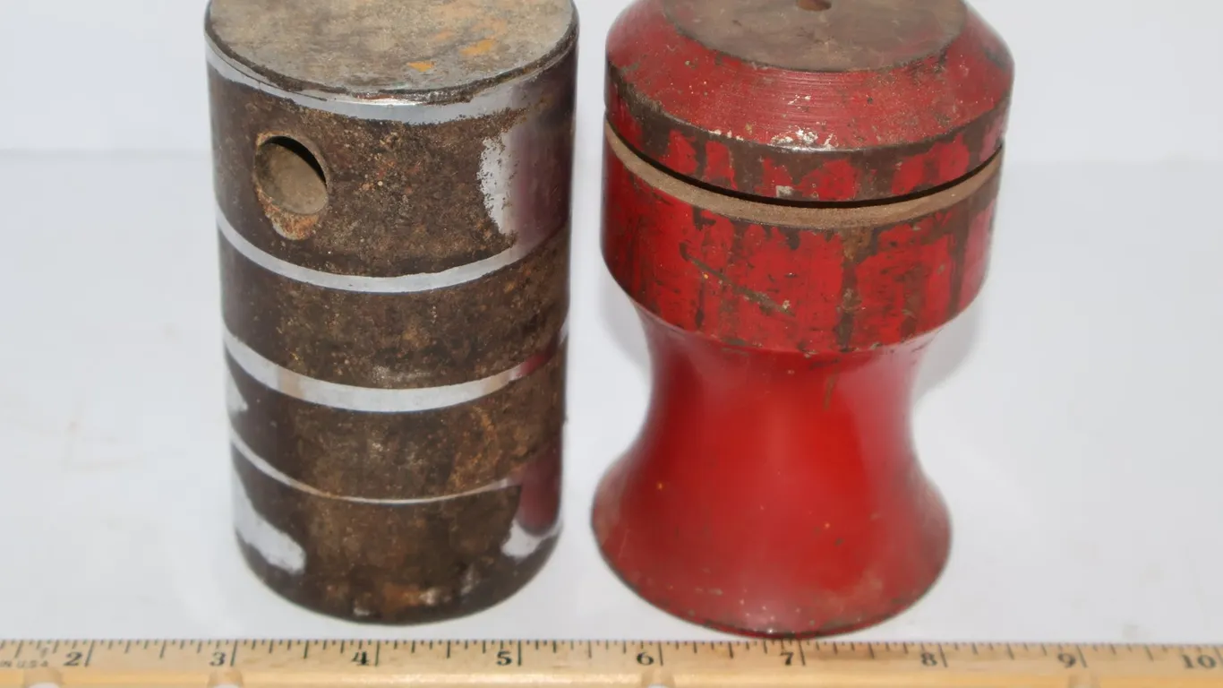 Two Unidentified Metal Items