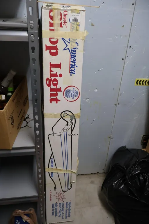 Four Lights of America Classic 48 Inch Fluorescent Shop Lights, Model 8045