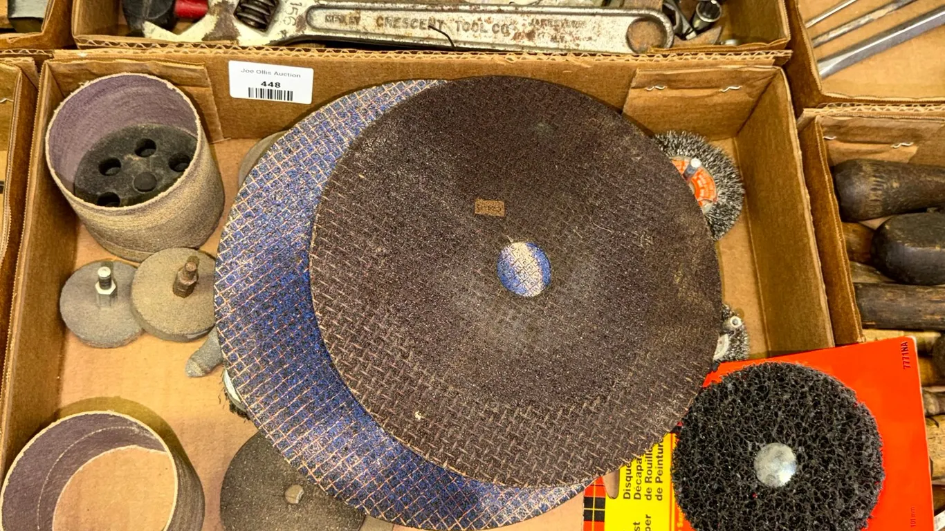 4 Inch Paint and Rust Stripper Wheel and Drum Sander Mandrels, and More