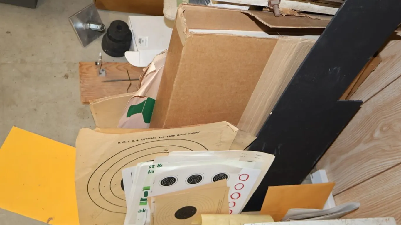 Assorted Paper Shooting Targets, Muzzle Loading, Rifle, and Pistol Targets