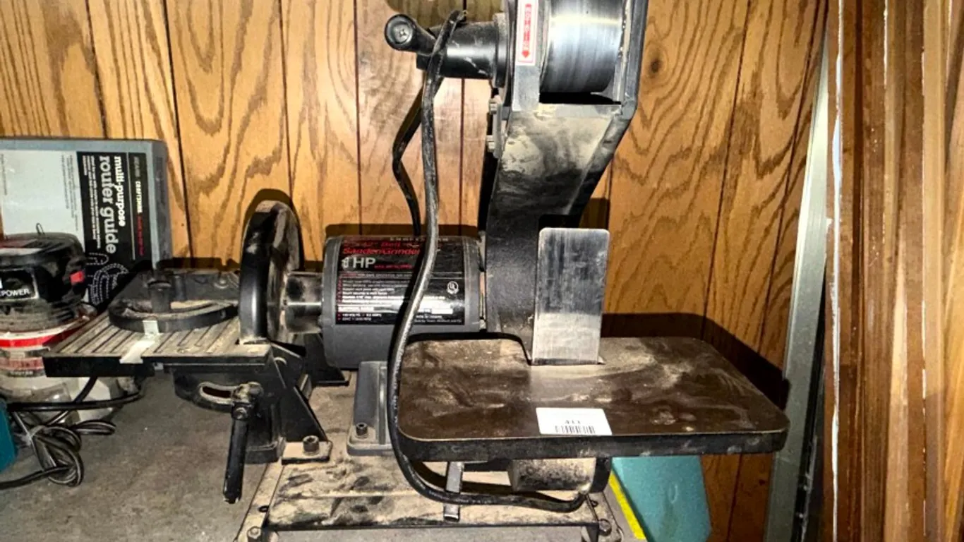 Craftsman 2 x 42 Inch Belt and 8 Inch Disc Sander/Grinder, 1 HP