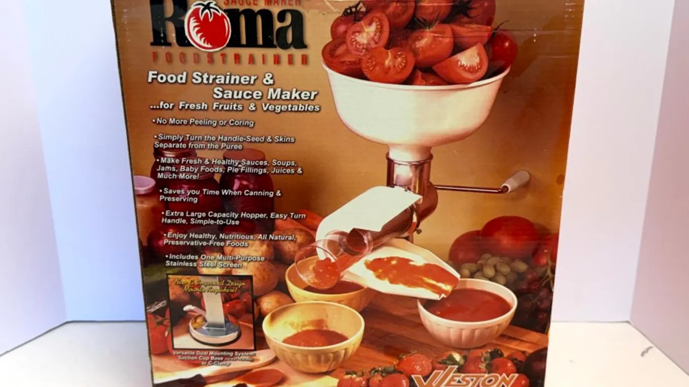 Weston Roma Food Strainer and Sauce Maker, Model 200P