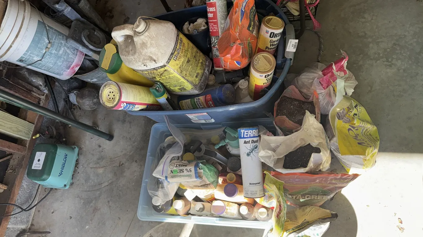Mr. Scott's 2.5 Gal Pest Control Jug and Ortho Garden Weed Preventer, and More