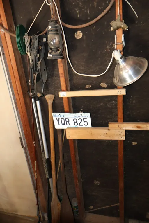 Wooden Boat Paddles and Kerosene Lantern, and More