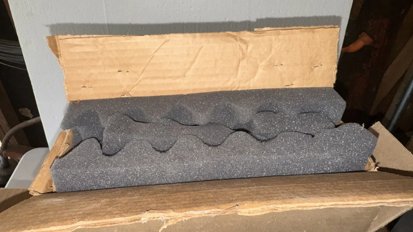 Corrugated Cardboard Shipping Box with Foam Insert