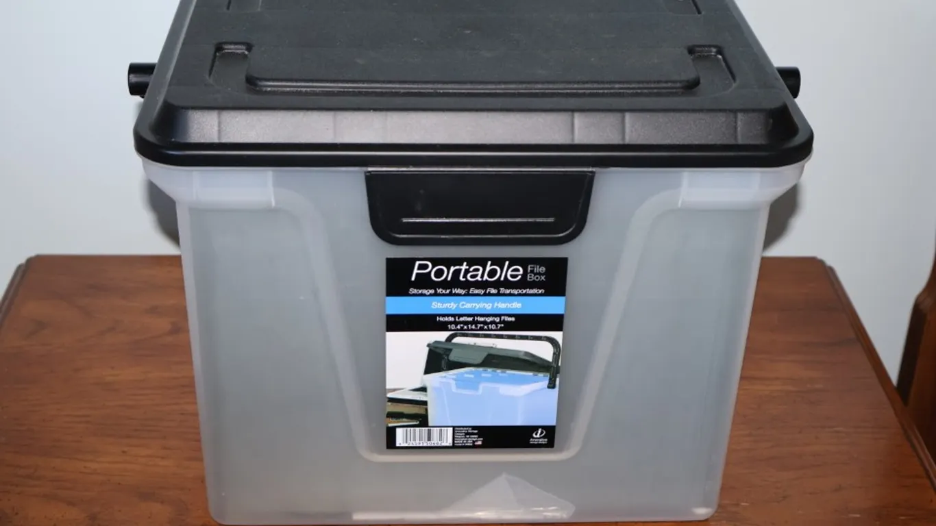 Portable File Box with Assorted Colloidal Silver Equipment and Media