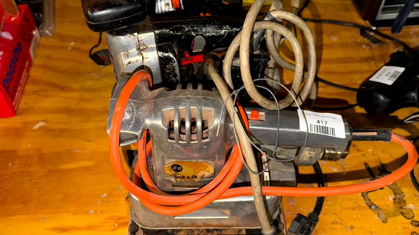 Black and Decker U-240 Deluxe Dual Action Sander and Craftsman Jigsaw, and More