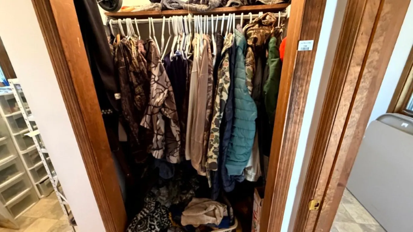 Assorted Hunting Apparel, Camouflage Outerwear, Shooting Jacket, and Outdoor Gear