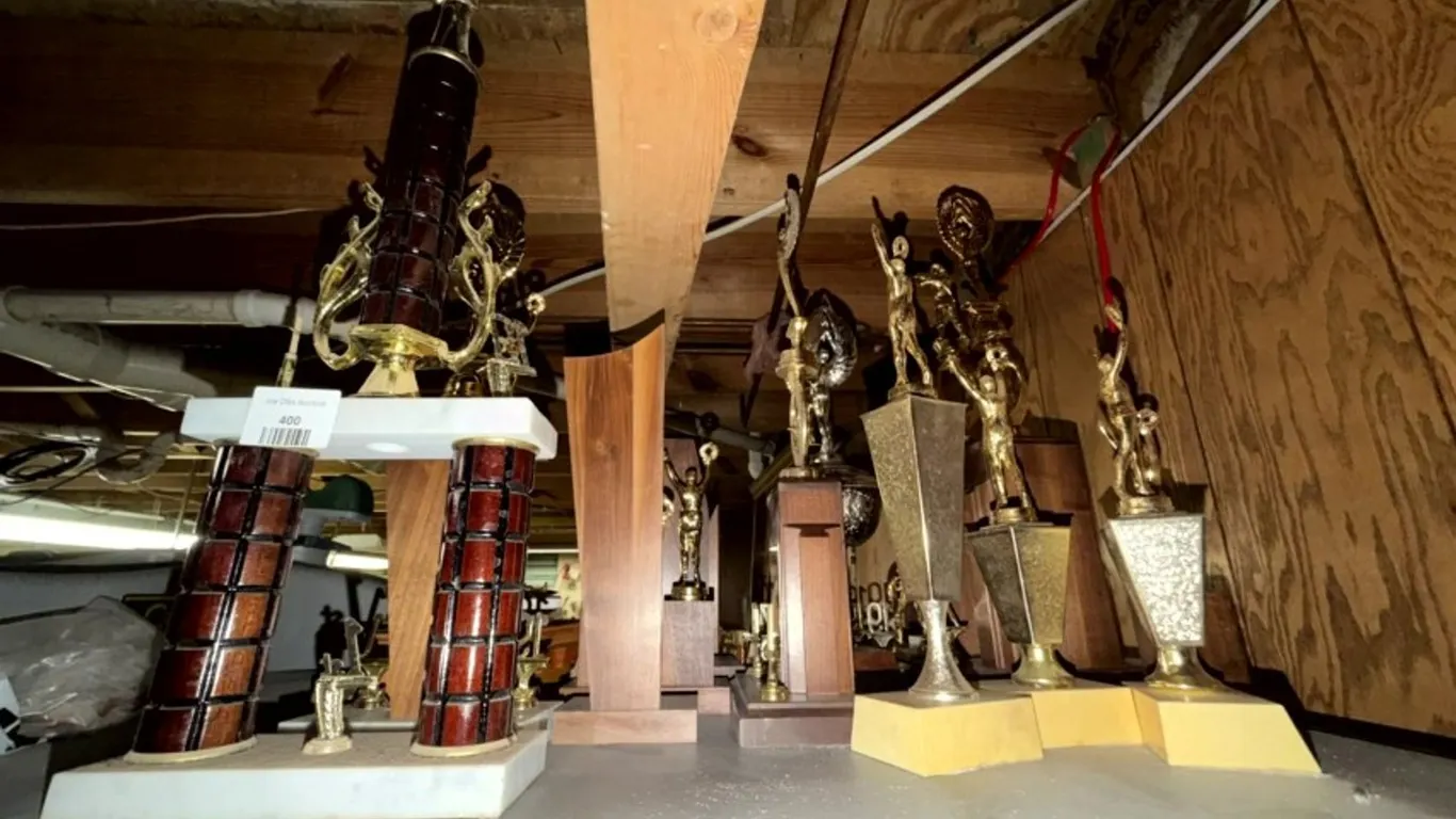 Vintage Marksmanship, Bowling, and Athletic Trophies and Award Plaques