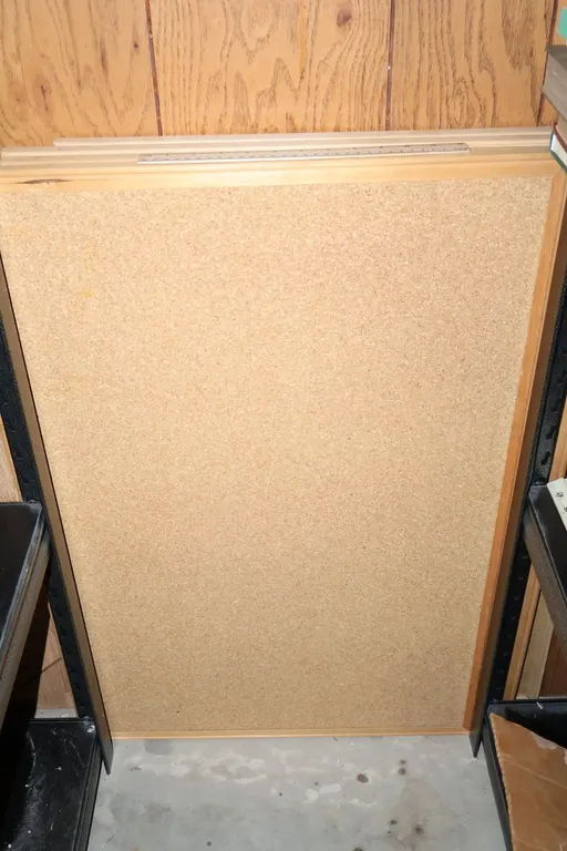 Wood-Framed Cork Bulletin Boards