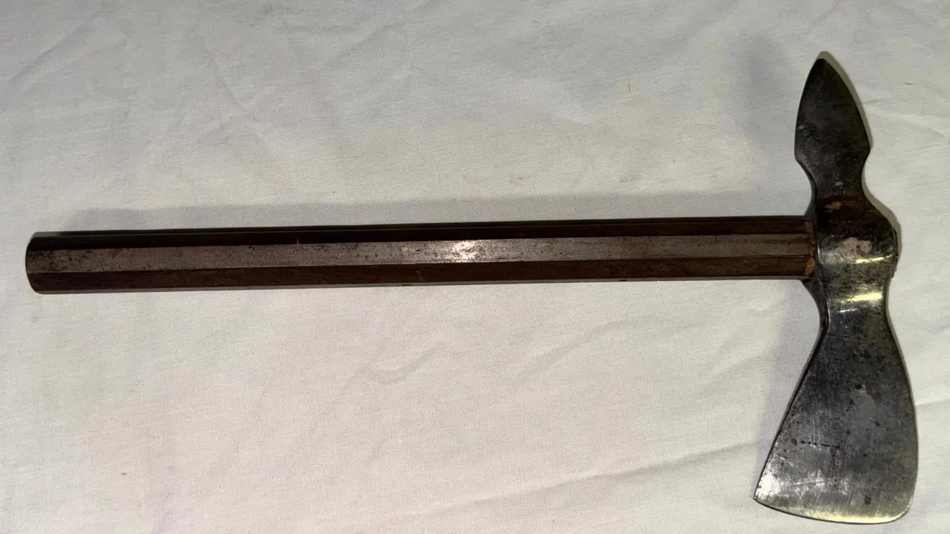Spike Tomahawk with Octagonal Rifle Barrel Handle
