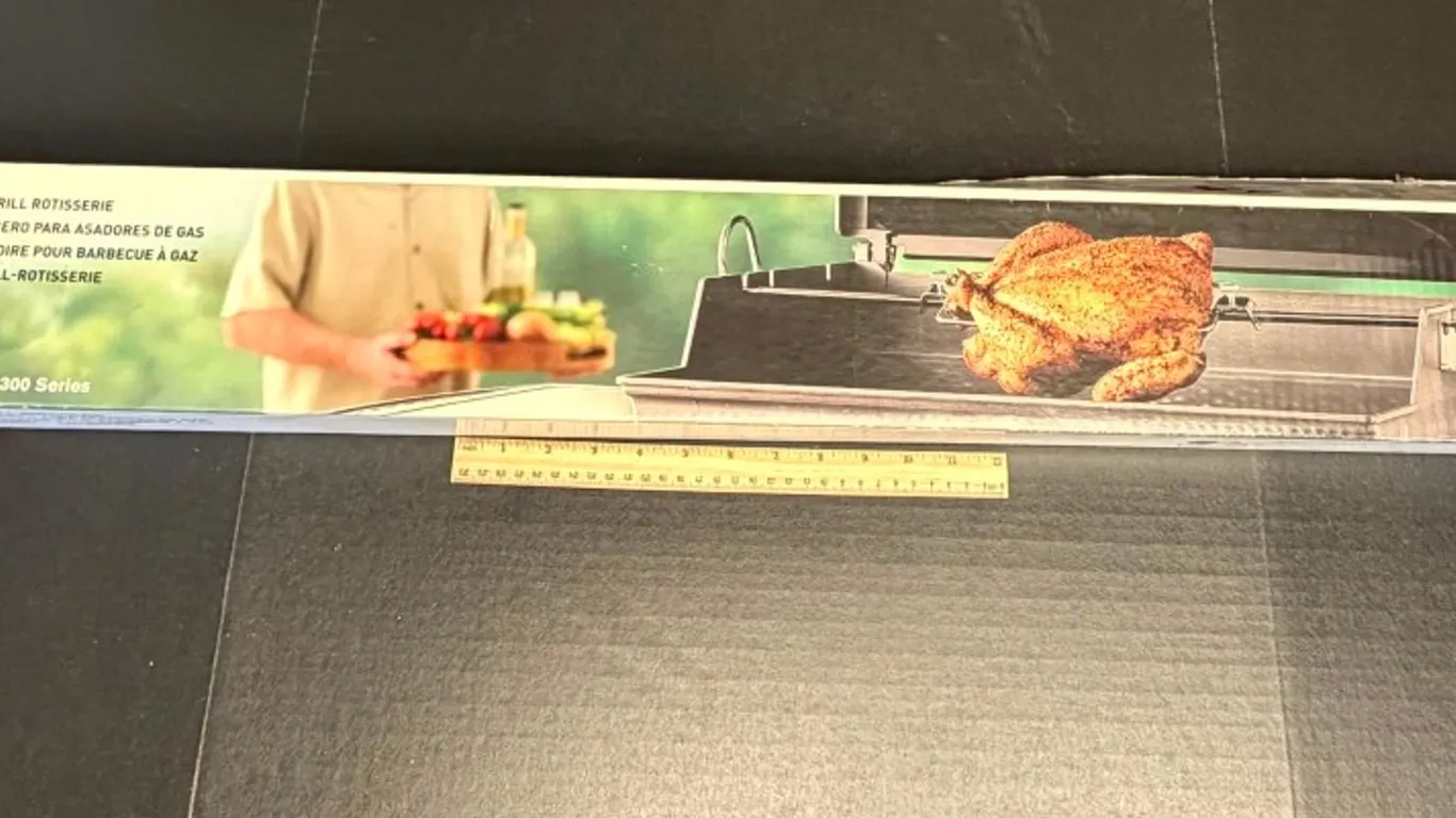Weber Genesis 300 Series Gas Grill Rotisserie, Model 7519, In Original Box