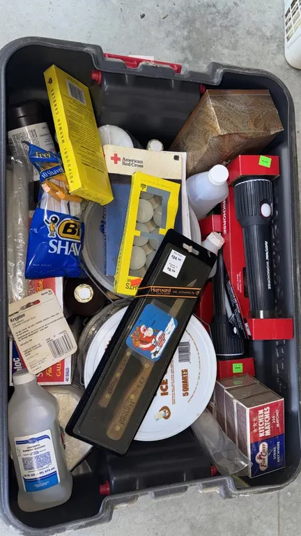 Rubbermaid ActionPacker Storage Tote and Harvard Cutlery Two-Piece Knife Set, and More