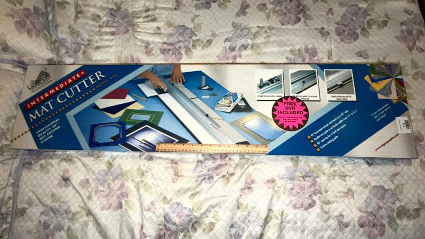 Logan Intermediate Plus Model 450 40 Inch Mat Cutter, In Original Box