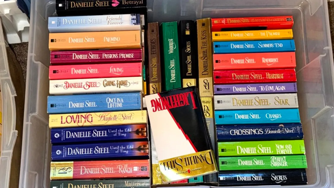 Assorted Danielle Steel Paperback Novels