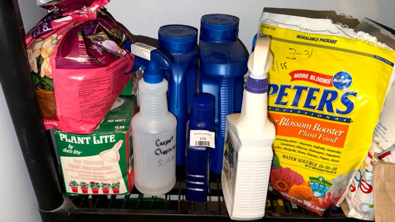 Assorted Gardening, Lawn, and Plant Care Supplies