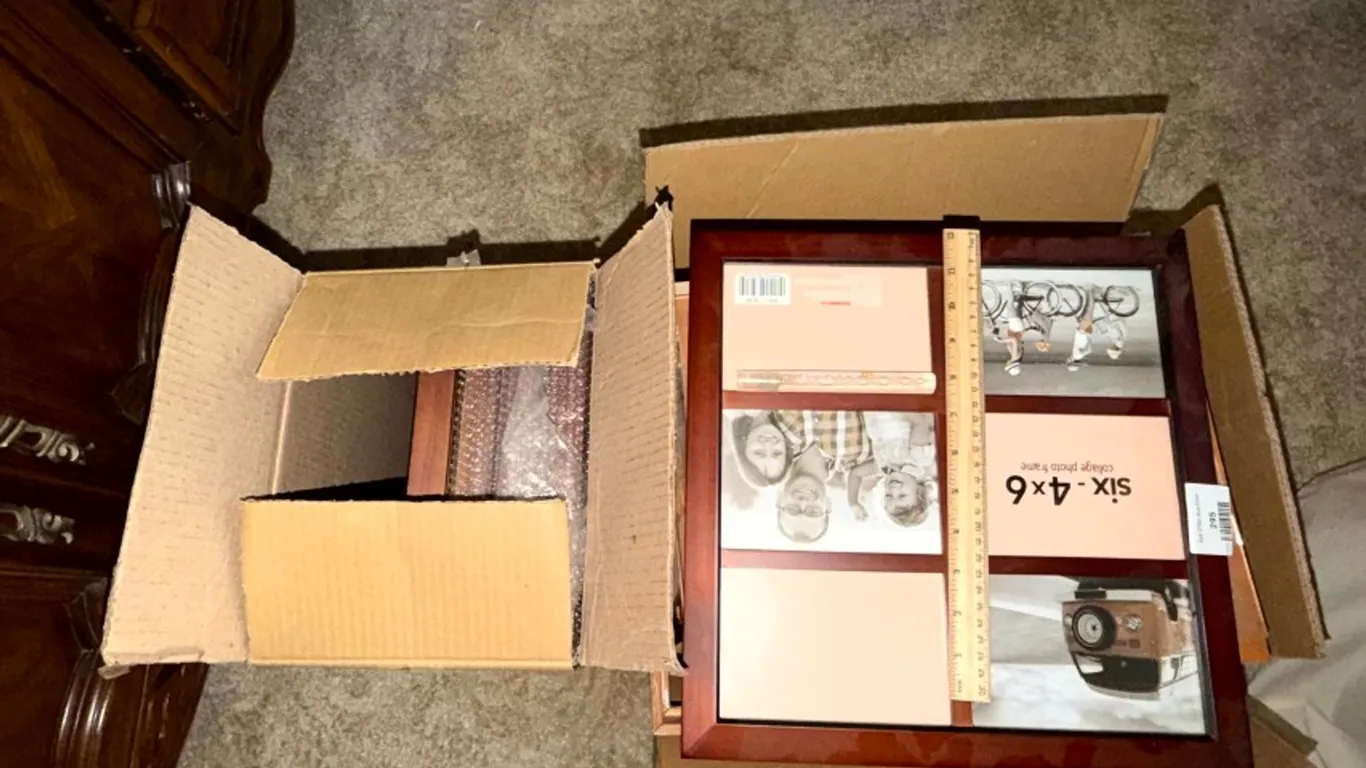 Assorted Wood Picture Frames