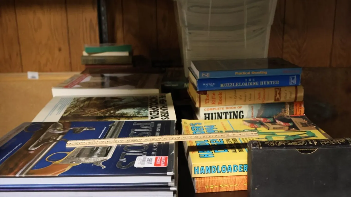 Assorted Firearms, Hunting, and General Interest Books