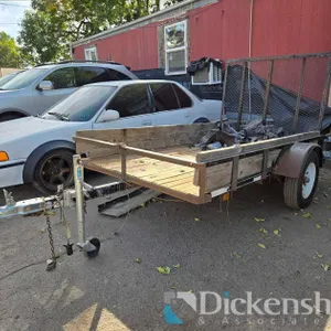 UNKNOWN YEAR, MAKE, MODEL UTILITY TRAILER, NO VIN LOCATED