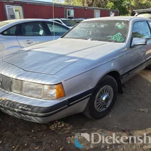 1987 MERCURY COUGAR LS, 1MEBM6035HH686378, KEY