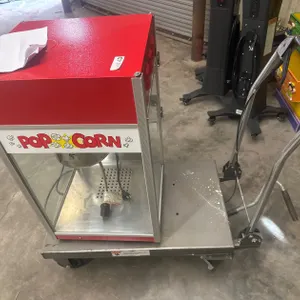 Popcorn Machine and Cart
