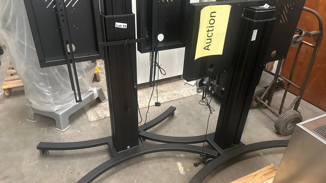 Rolling TV and Screen Mounts