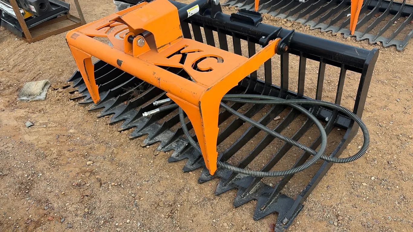 Approx. 76" Unused Kit Containers Grapple Bucket