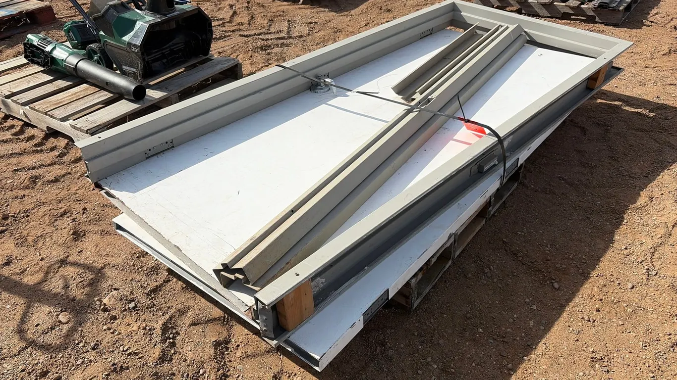 (2) Fireproof Service Doors W/Frame