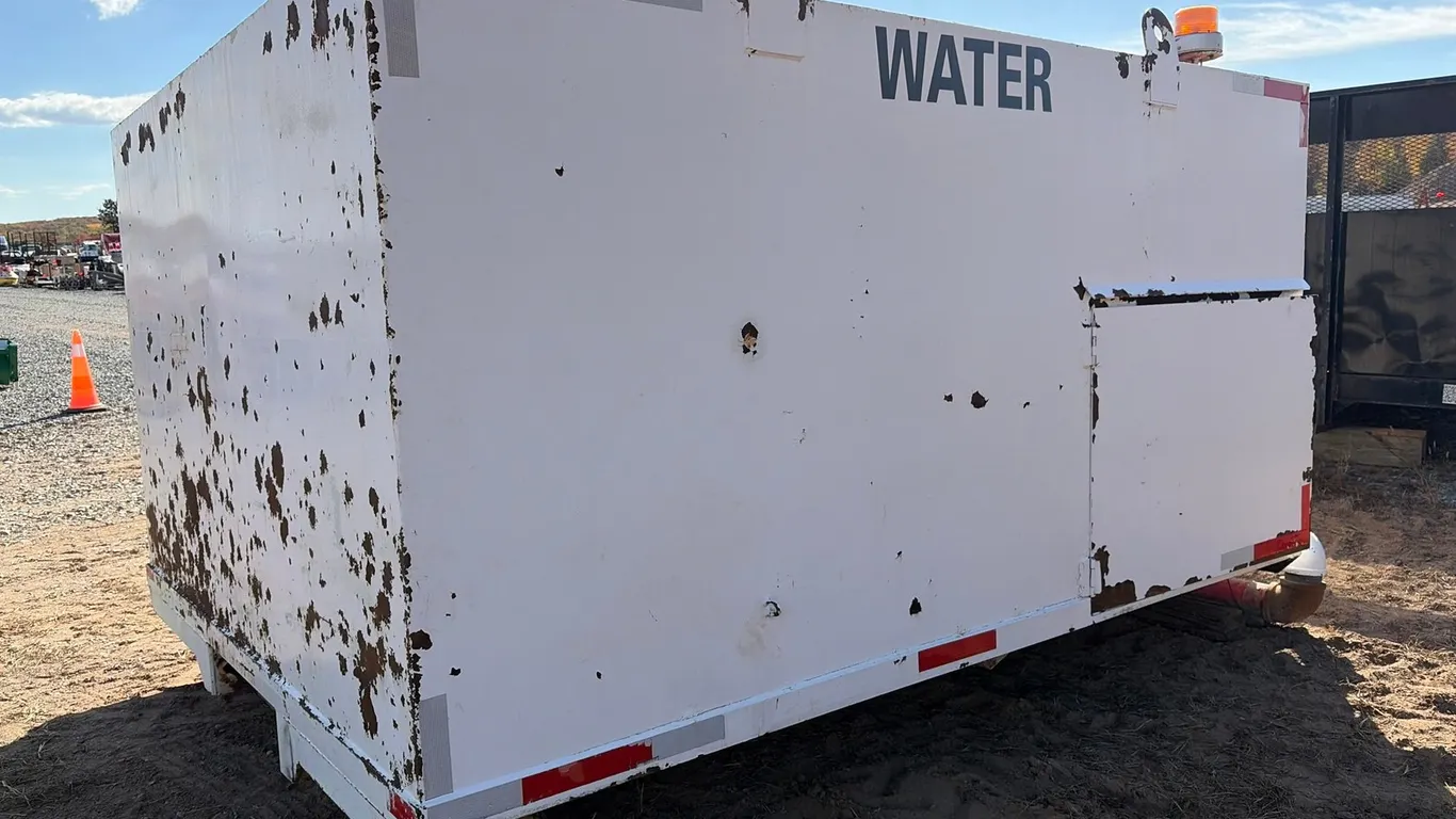 Truck Mount 3000 Gallon Water Tank Assembly W/Honda Pump