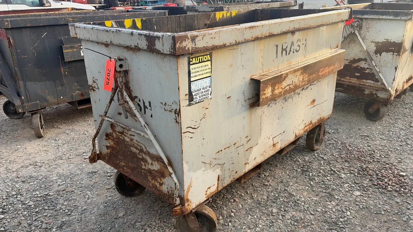 Forkable Rolling Bin