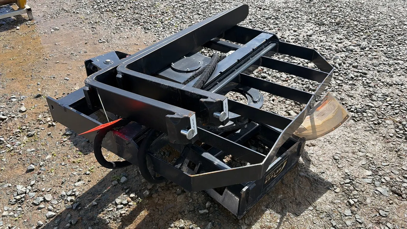 Approx. 42" Unused Arteer RPT-42L Skid Steer Rotating Hydraulic Pallet Forks
