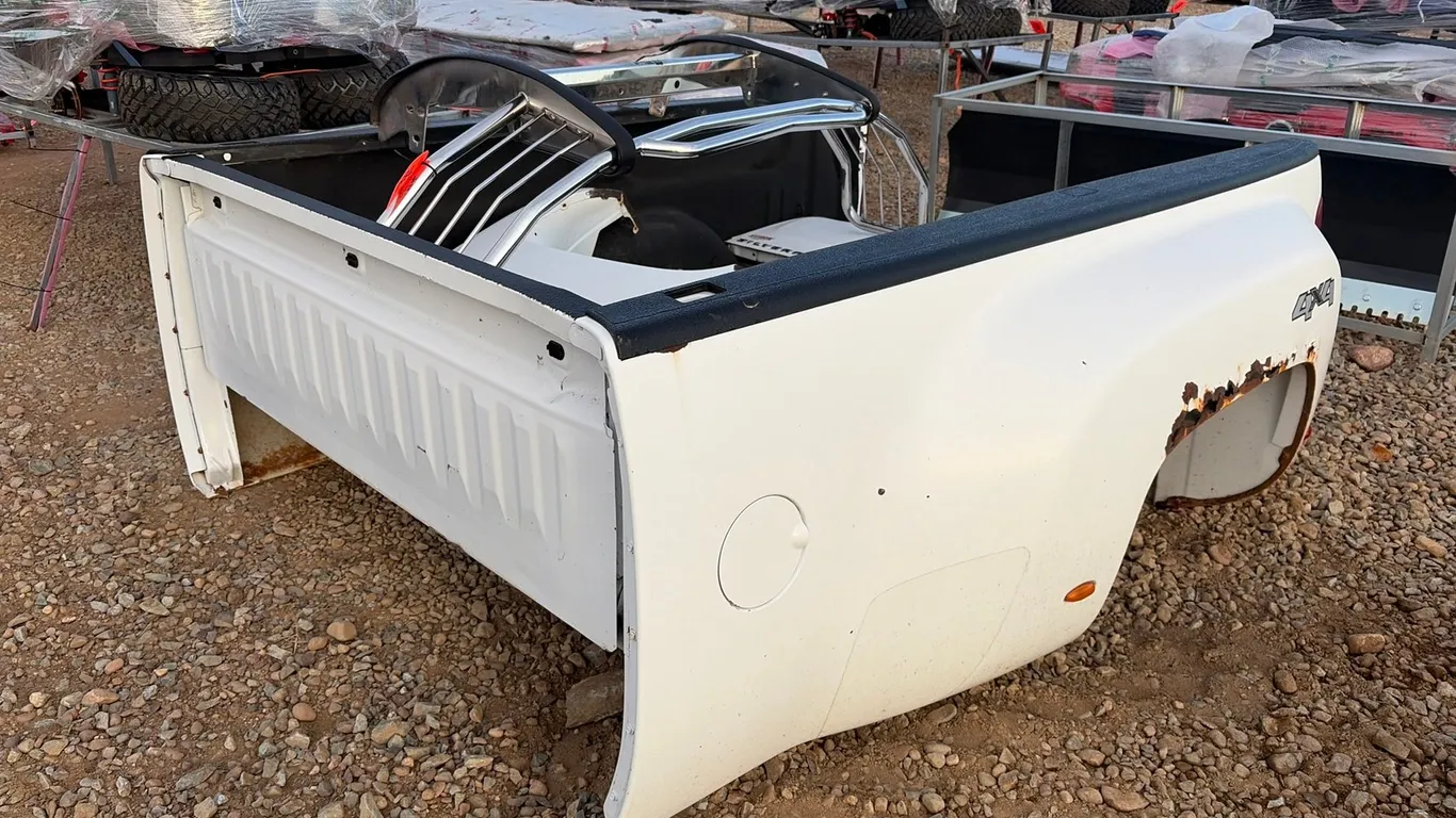 Chevrolet Truck Box W/Tailgate, Fenders, And Brush Guard