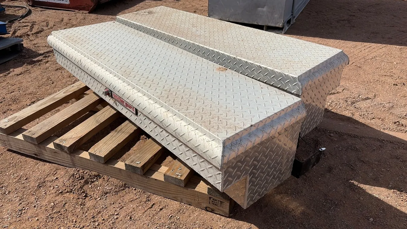 (2) Weatherguard Toolboxes