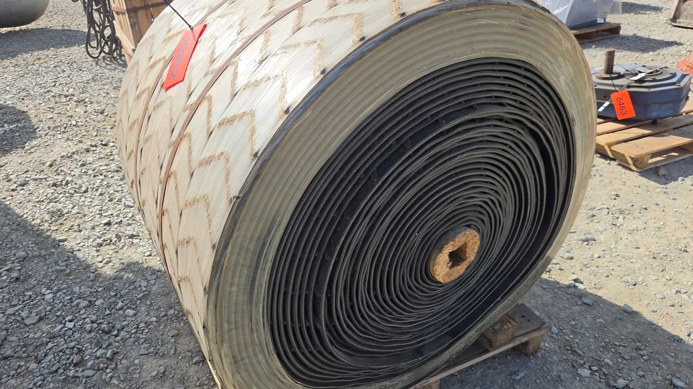 Approx. 220"X30" Cleated Conveyor Belt