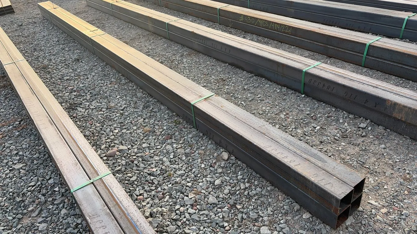 (4) Steel Tubes