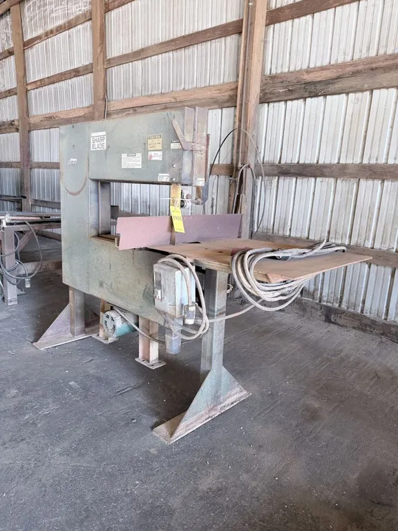 90" Vertical Band Saw with Baldor 6HP Electric Motor