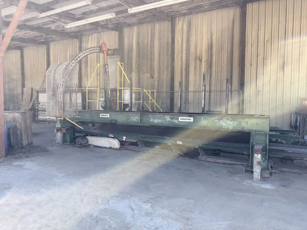 Holtec Industrial Package Saw with Bump Table System