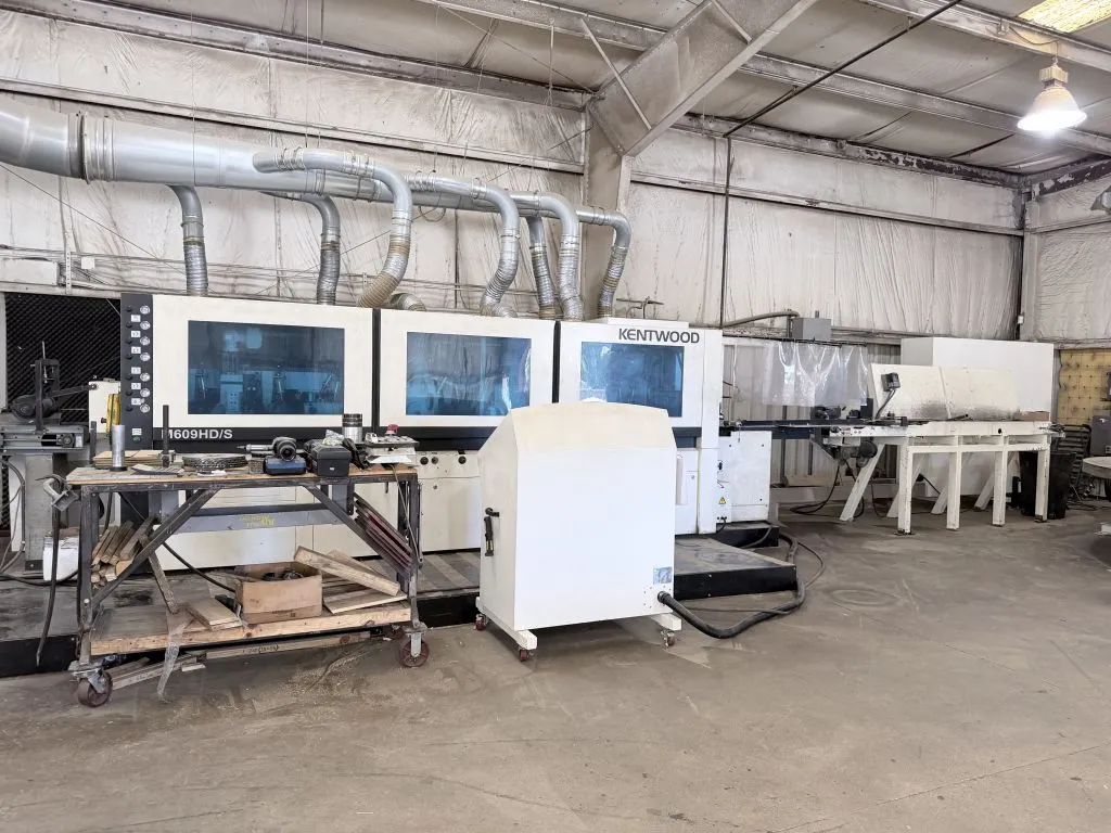 2021 Kentwood M609HD-S Six Head Through Feed Wood Moulder