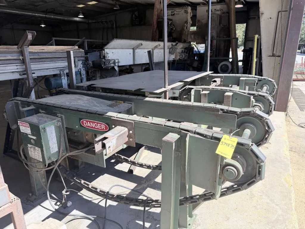 Rooftop Chain Conveyor with Lift Table