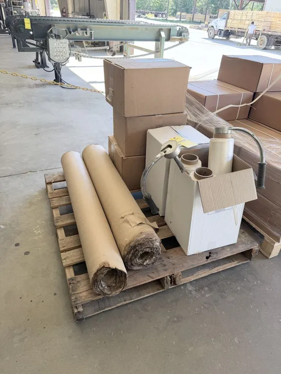 Lot of Stretch Wrap and Protective Corners