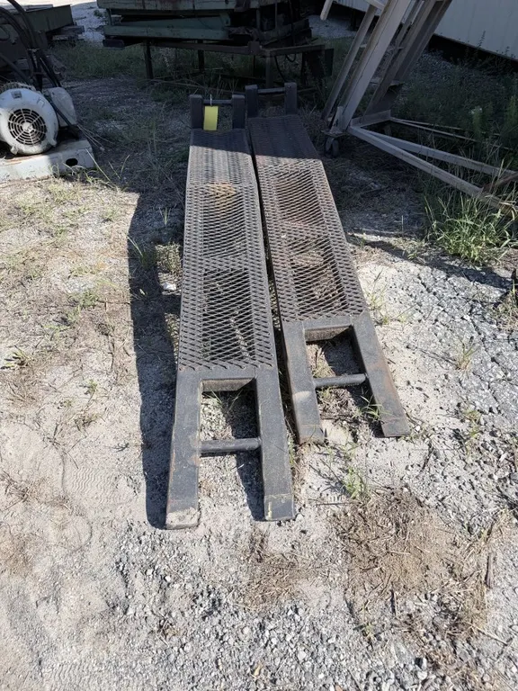 Set of Forklift Service Ramps