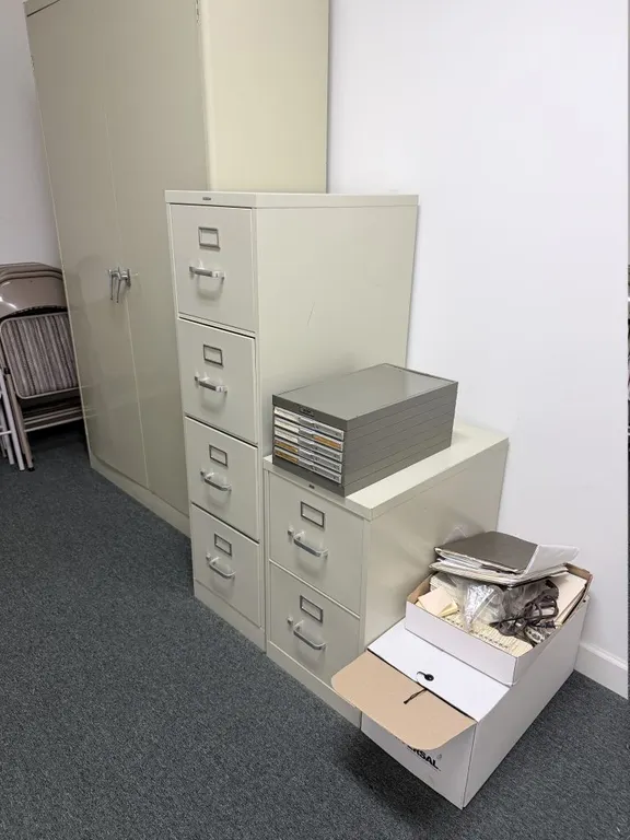 Lot of (16) Assorted Office Contents