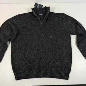 Chaps Quarter-Zip Sweater