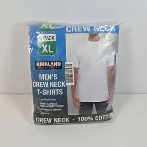 Kirkland Signature Men's Crew Neck T-Shirts, 6-Pack, XL