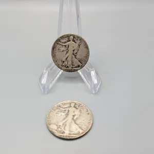 Two Walking Liberty Half Dollars - 1938 and 1946