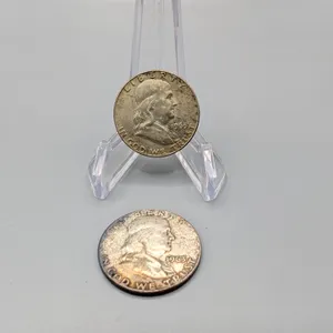 1963 & 1965 Benjamin Franklin Half Dollars