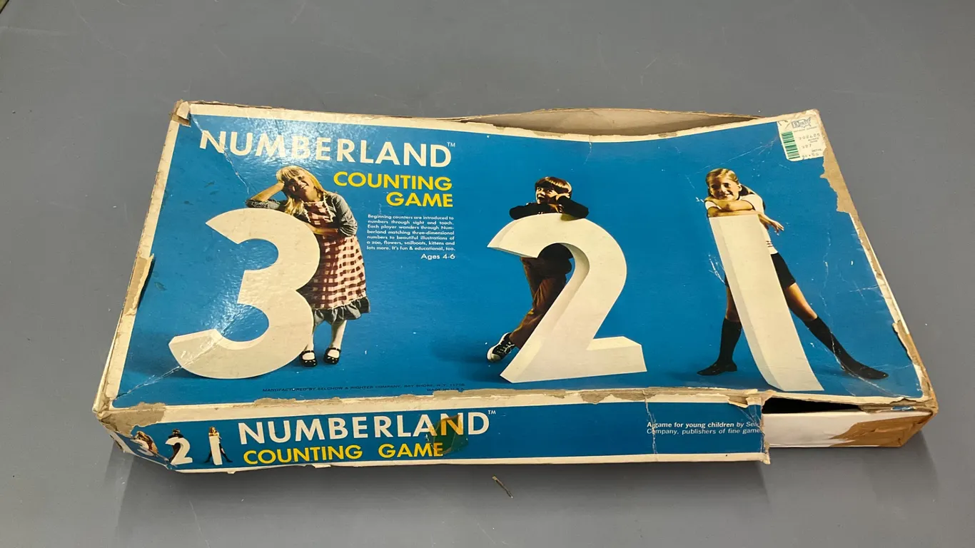 Numberland Counting Game Board Game