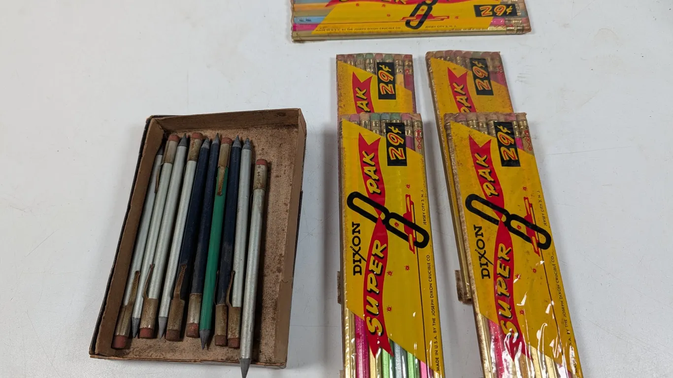 Vintage Dixon Super Pak Pencils